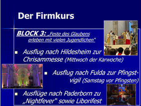 Informationen zur Firmung 2025